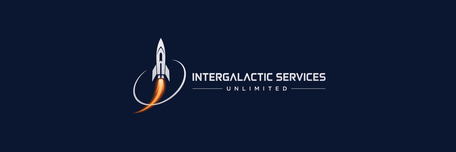 A clean navy X header with the logo and nothing else.